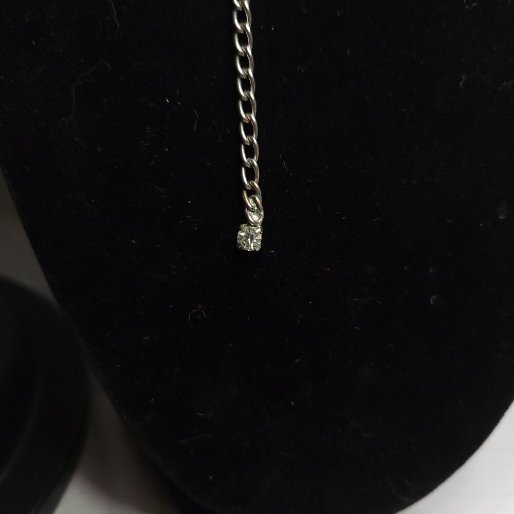 Vintage Rhinestone Necklace - Picture 4 of 4
